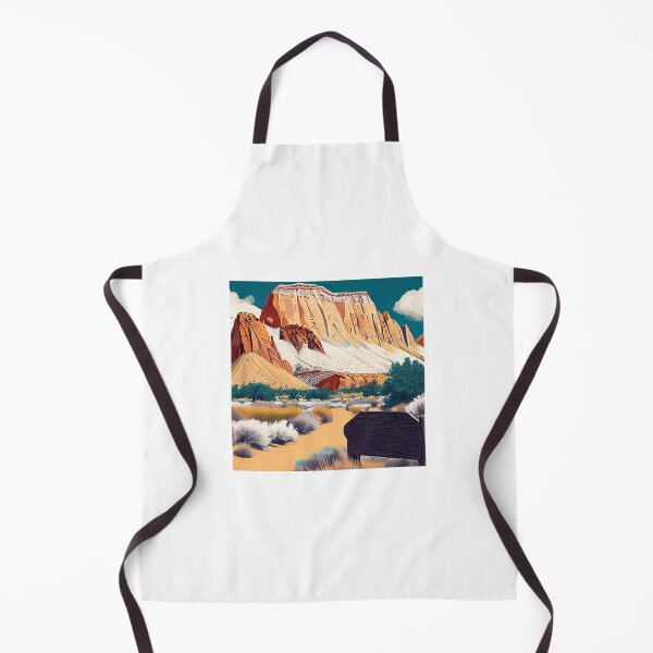Item preview, Capitol Reef National Park Scandinavian Folk Art Style designed and sold by PikoApparel.