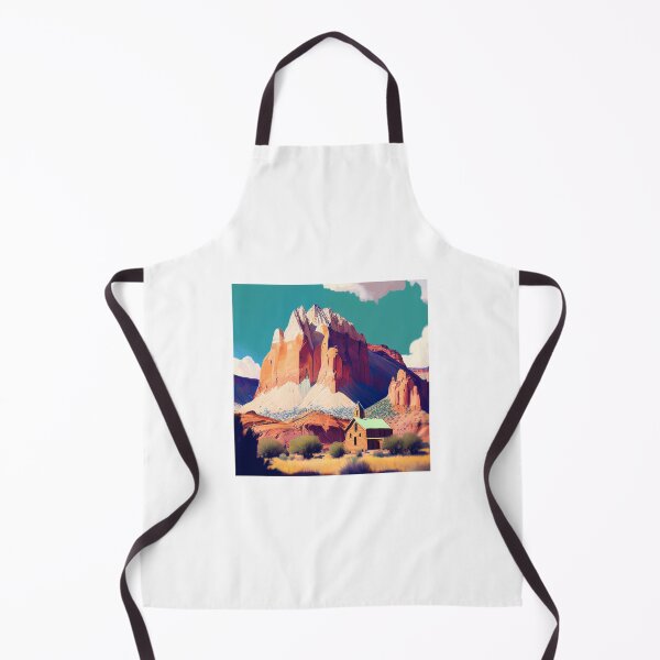 Item preview, Capitol Reef National Park Scandinavian Folk Art Style designed and sold by PikoApparel.