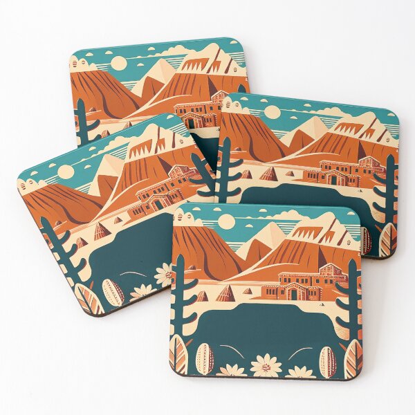 Item preview, Capitol Reef National Park Scandinavian Folk Art Style designed and sold by PikoApparel.