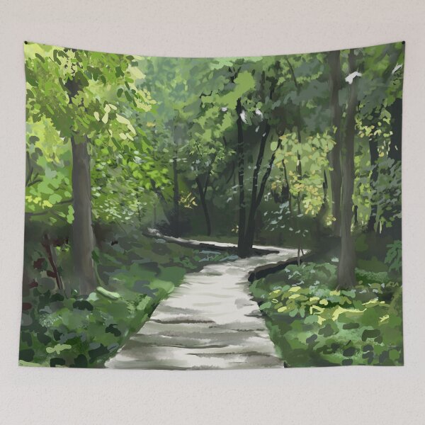 Item preview, Raised Forest Walk designed and sold by InkLayer.
