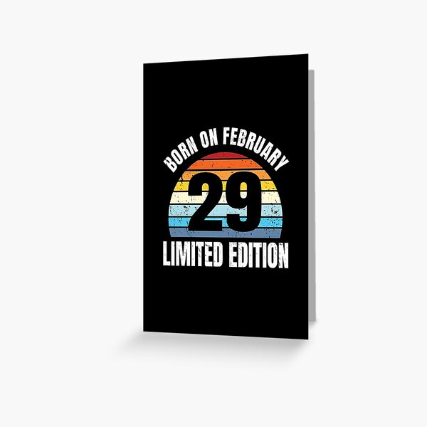 Item preview, Leap Year | Leap Day Birthday February 29th Limited Edition Vintage Sunset designed and sold by uFit.