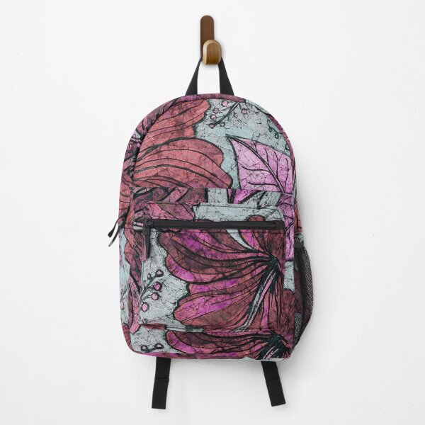 Item preview, Hibiscus pink batik designed and sold by WiseArtyAnswers.