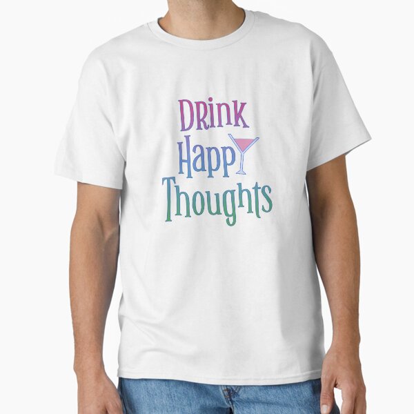 Item preview, Drink Happy Thoughts designed and sold by Sky Diary Productions.