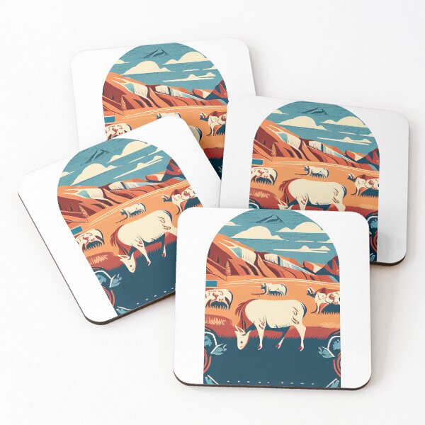Item preview, Capitol Reef National Park Scandinavian Folk Art Style Arch designed and sold by PikoApparel.