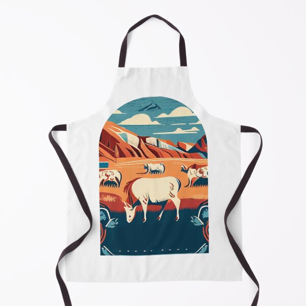 Item preview, Capitol Reef National Park Scandinavian Folk Art Style Arch designed and sold by PikoApparel.