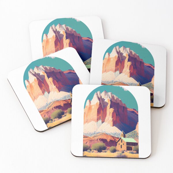 Item preview, Capitol Reef National Park Scandinavian Folk Art Style Arch designed and sold by PikoApparel.