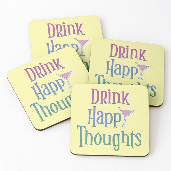 Item preview, Drink Happy Thoughts designed and sold by Sky Diary Productions.