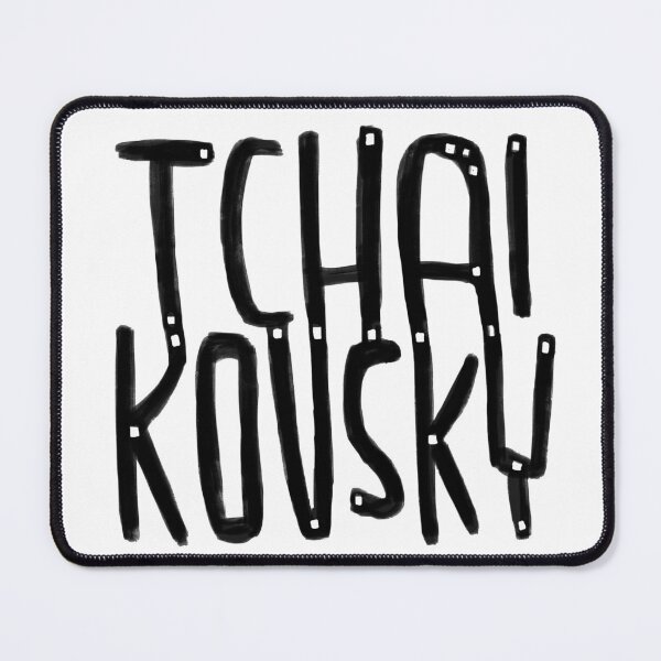 Item preview, Russian Composer, Pjotr Tchaikovsky designed and sold by badlydrawnbabe.