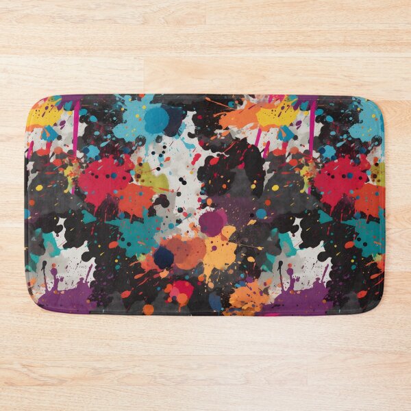 Item preview, Color Explosion Paint Splatter Pattern 6 designed and sold by OOSDesigns.