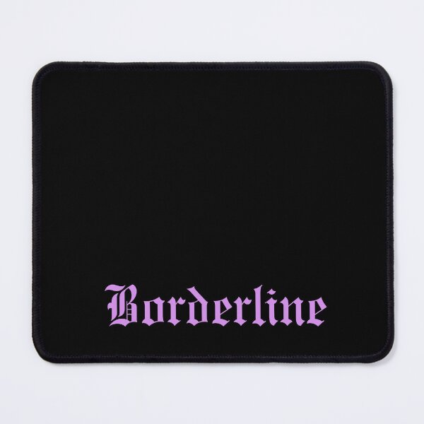 Item preview, Borderline Bright Lilac Purple Pastel Text designed and sold by Ninjakandy.