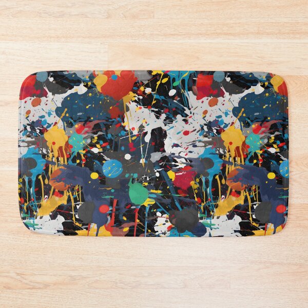 Item preview, Color Explosion Paint Splatter Pattern 7 designed and sold by OOSDesigns.