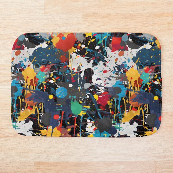 Aperçu de l'œuvre Motif d'éclaboussure de peinture d'explosion de couleur 7 créée et vendue par OOSDesigns.