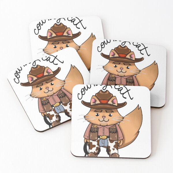 Item preview, Cowboy Cat designed and sold by imsamtheartist.