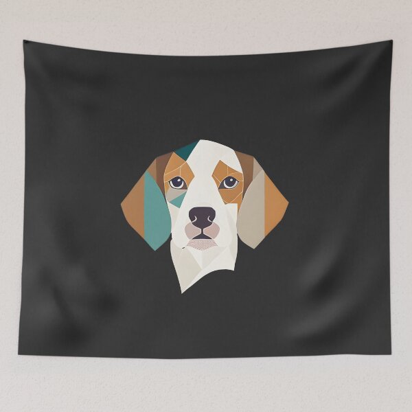 Item preview, Beagle Dog (Minimalist design) designed and sold by brindled.