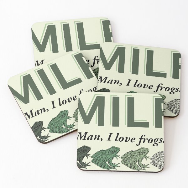 Item preview, MILF - Man, I Love Frogs! designed and sold by MuskratDesigns.