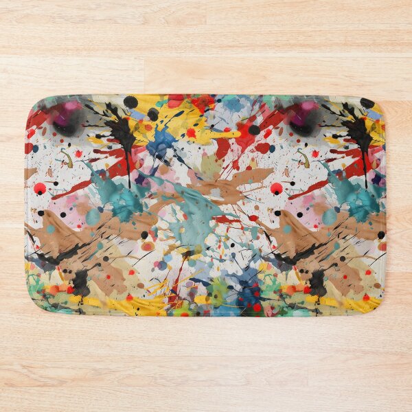 Item preview, Color Explosion Paint Splatter Pattern 8 designed and sold by OOSDesigns.