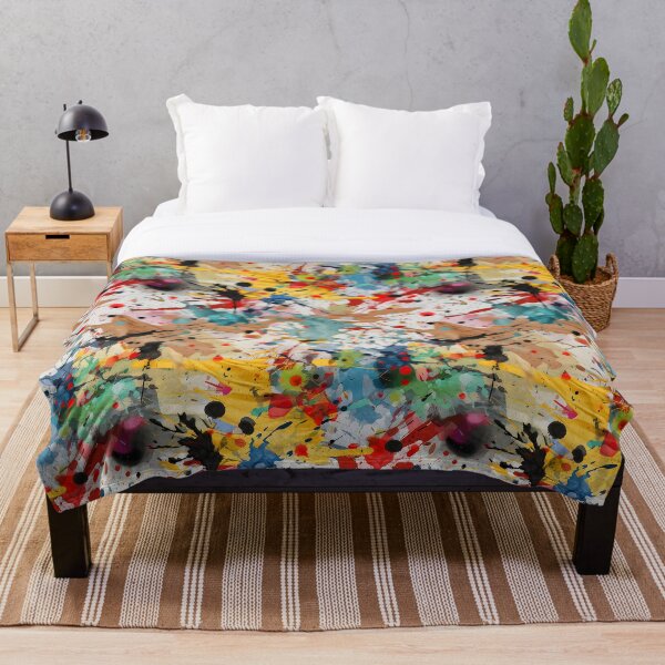 Aperçu de l'œuvre Motif d'éclaboussure de peinture d'explosion de couleur 8 créée et vendue par OOSDesigns.