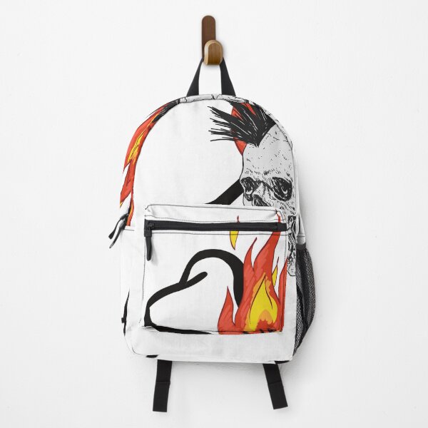 Item preview, Skull on fire with Crossbones designed and sold by evaninla.