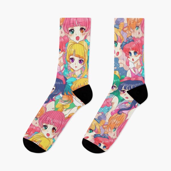 Item preview, Colorful Anime Waifu Overload Pattern designed and sold by Studio Bankai.