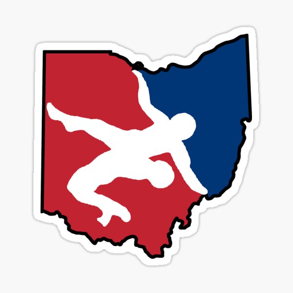 Item preview, Ohio Wrestling (USA Colors) designed and sold by YentroK.