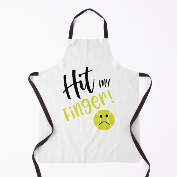 Item preview, Funny Padel Excuse Hit My Finger designed and sold by whyitsme.