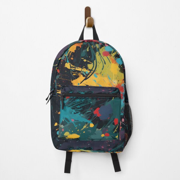 Item preview, Color Explosion Paint Splatter Pattern 9 designed and sold by OOSDesigns.