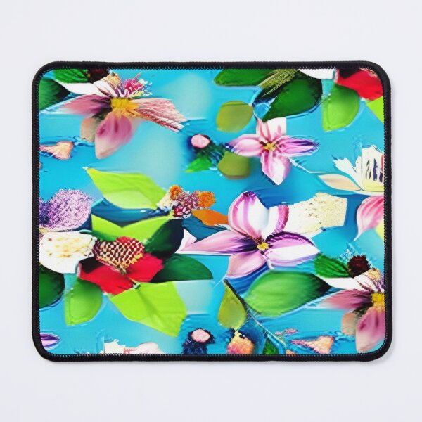 Item preview,  Tropical Floral on Blue designed and sold by calibrit.