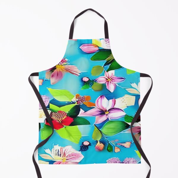 Item preview, Tropical Floral on Blue designed and sold by calibrit.