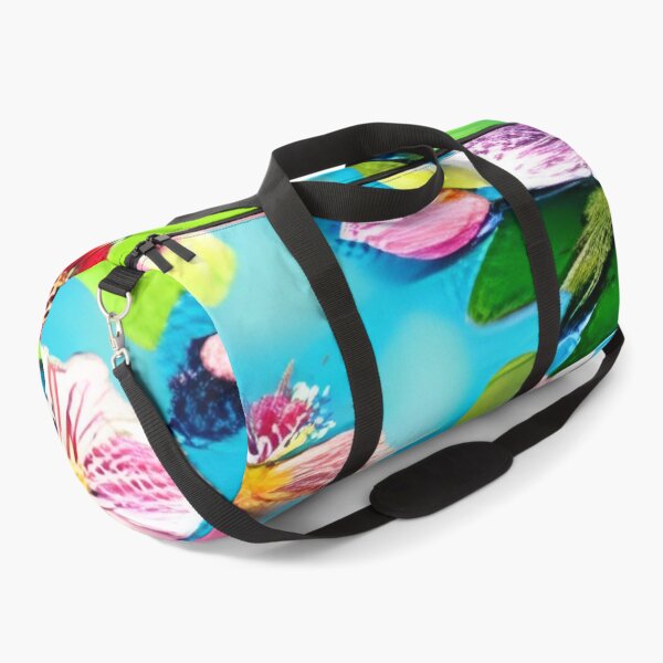 Item preview, Tropical Floral on Blue designed and sold by calibrit.