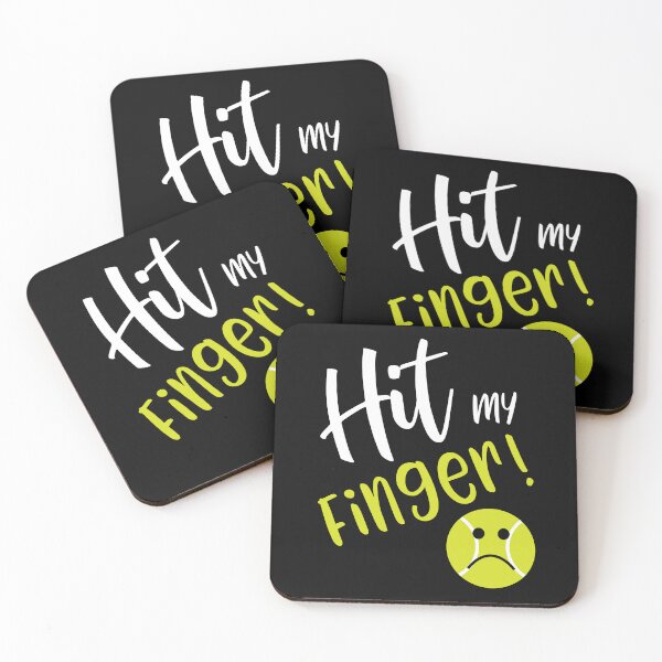 Item preview, Padel Player Excuse Hit My Finger designed and sold by whyitsme.