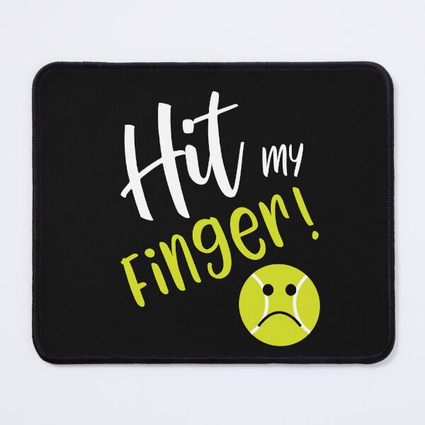 Item preview, Padel Player Excuse Hit My Finger designed and sold by whyitsme.