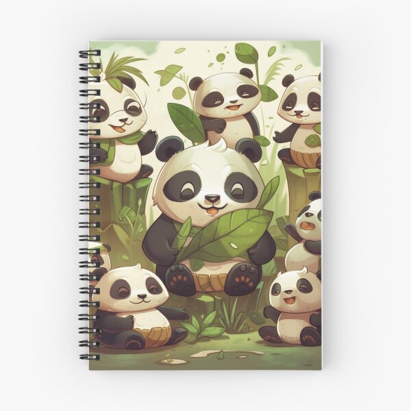 Item preview, Cute and Adorable: Panda Paradise in the Forest designed and sold by SML(Smiling Cool) PinkBubble.