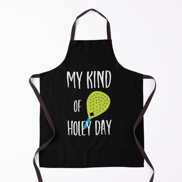 Item preview, Funny Padel Pun My Kind of Holey Day designed and sold by whyitsme.