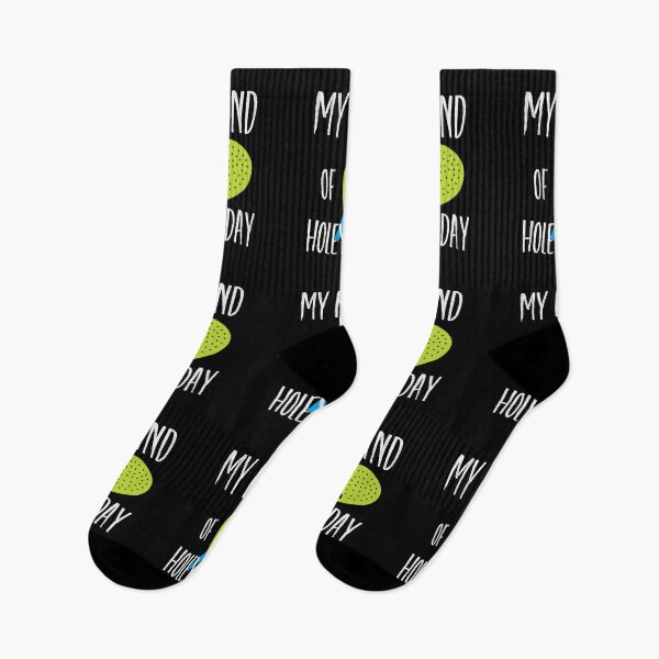 Item preview, Funny Padel Pun My Kind of Holey Day designed and sold by whyitsme.