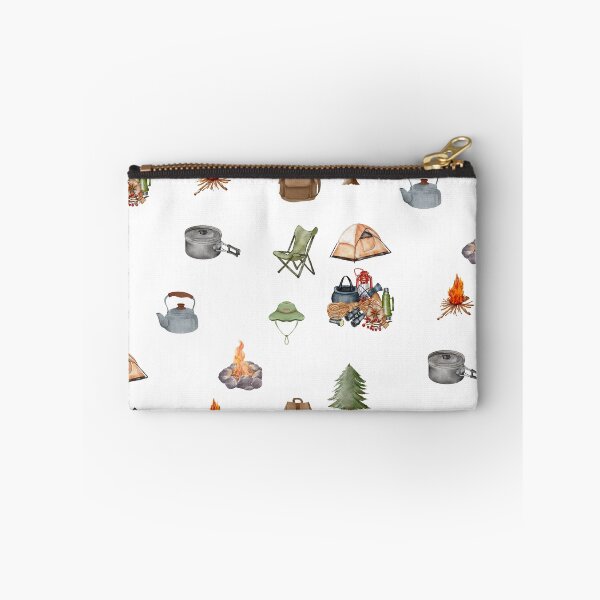 Item preview, Watercolor Camping, Hiking Collage designed and sold by silviaol.