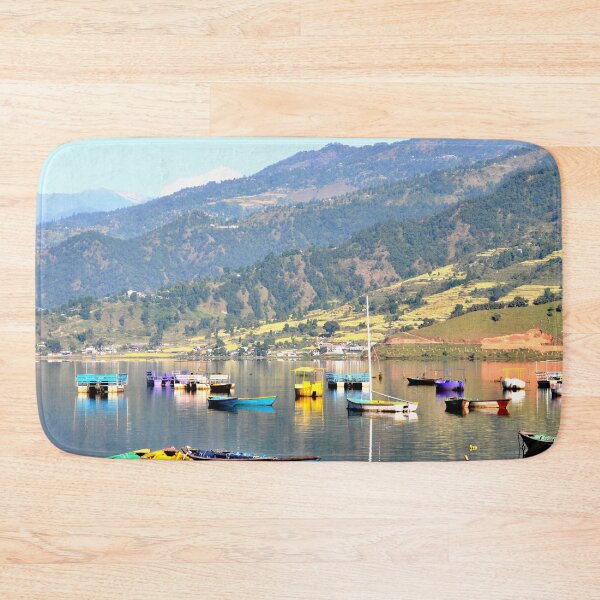 Item preview, Colorful Boats on the Waters of phewa Lake designed and sold by franck380.