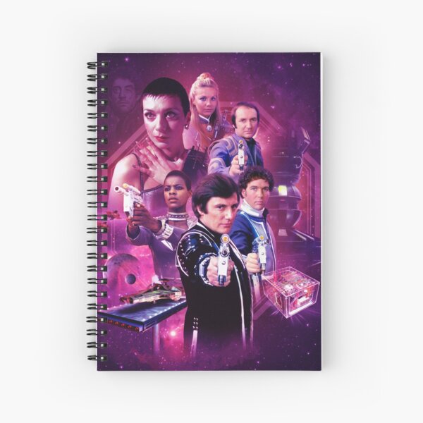 Blake's 7 Series 4 Montage Spiral Notebook