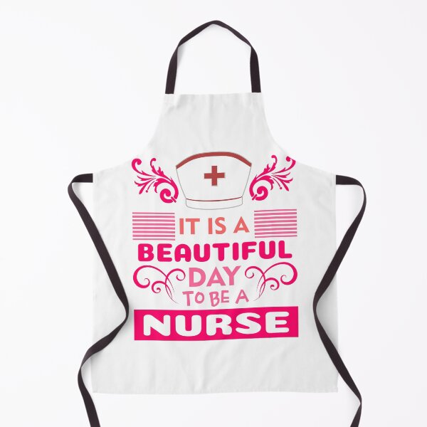 Item preview, It is a beautiful day to be a nurse - t shirt design designed and sold by bluehatgraphics.