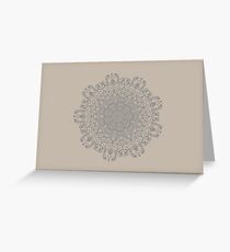 Black and Tan Greeting Card