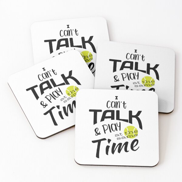 Item preview, Padel Saying I Can't Talk & Play at the Same Time designed and sold by whyitsme.