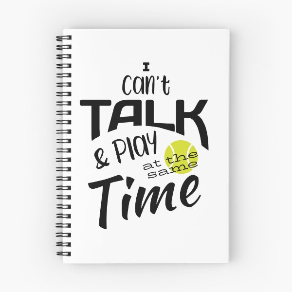 Item preview, Padel Saying I Can't Talk & Play at the Same Time designed and sold by whyitsme.