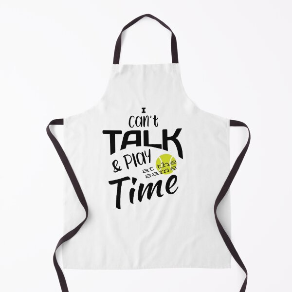 Item preview, Padel Saying I Can't Talk & Play at the Same Time designed and sold by whyitsme.
