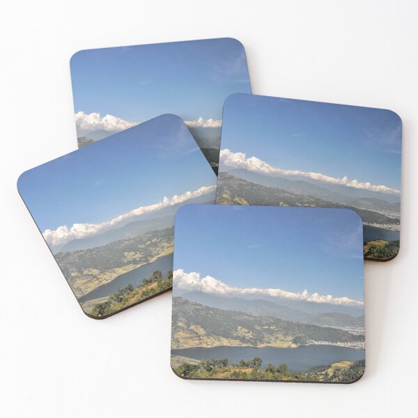 Item preview, Breathtaking view of Phewa Lake and Nepalese peaks designed and sold by franck380.