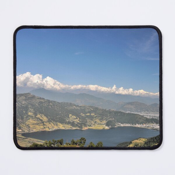 Item preview, Breathtaking view of Phewa Lake and Nepalese peaks designed and sold by franck380.