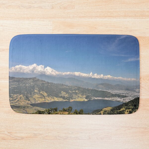 Item preview, Breathtaking view of Phewa Lake and Nepalese peaks designed and sold by franck380.