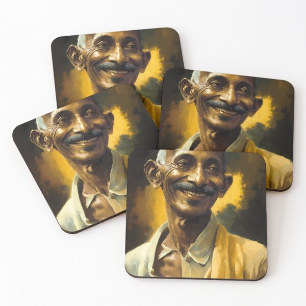 Item preview, Mahatma Gandhi, Gandhi, Gandhi Portrait, Gandhi Poster, Gandhi gift, Mahatma Gandhi gift, Mahatma Gandhi Portrait  designed and sold by zhanshi2009.