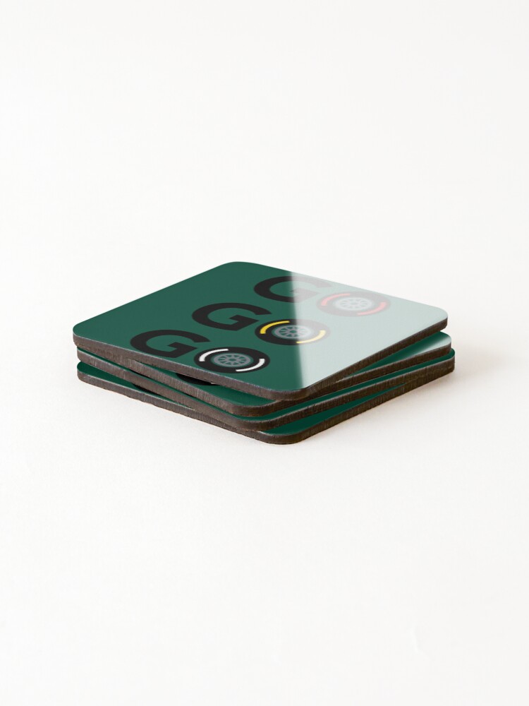 Thumbnail 4 of 5, Coasters (Set of 4), Daniel Ricciardo Quotes Formula Racing designed and sold by Sandaitun.