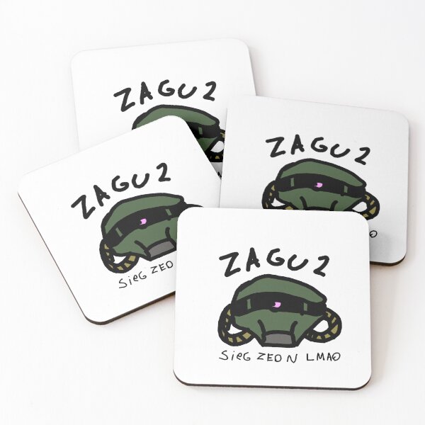 Item preview, Poorly Drawn Zaku designed and sold by MemeKaiser.