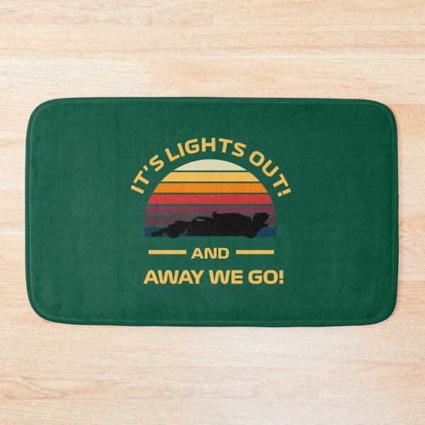 Item preview, Formula one Retro Sunset Design - It_s lights out and away we go      designed and sold by Sandaitun.