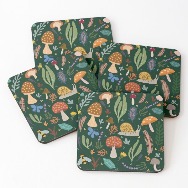 Item preview, Fungi Plants Snail and Bugs designed and sold by Cosmos Witch.